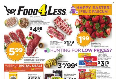 Food 4 Less (CA) Weekly Ad Flyer Specials April 5 to April 11, 2023