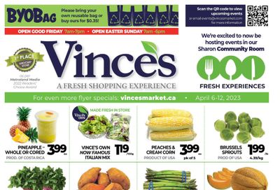Vince's Market Flyer April 6 to 12