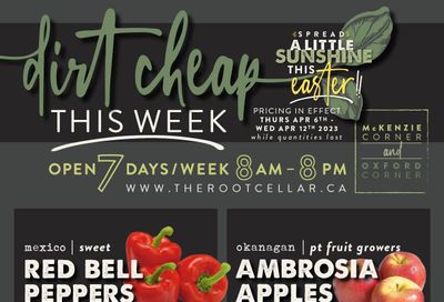The Root Cellar Flyer April 6 to 12