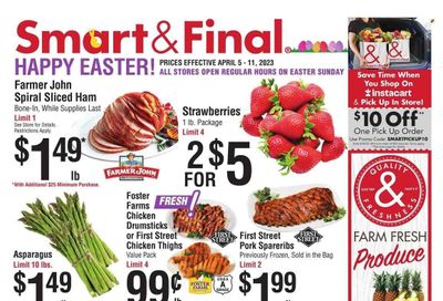 Smart & Final (AZ) Weekly Ad Flyer Specials April 5 to April 11, 2023