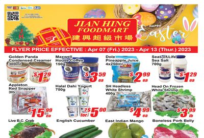 Jian Hing Foodmart (Scarborough) Flyer April 7 to 13
