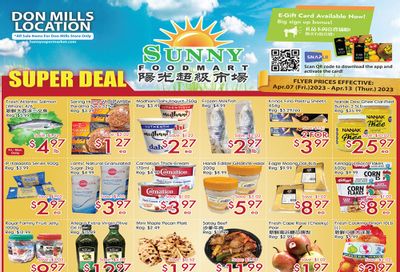 Sunny Foodmart (Don Mills) Flyer April 7 to 13