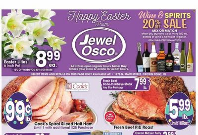 Jewel Osco (IN) Weekly Ad Flyer Specials April 5 to April 11, 2023