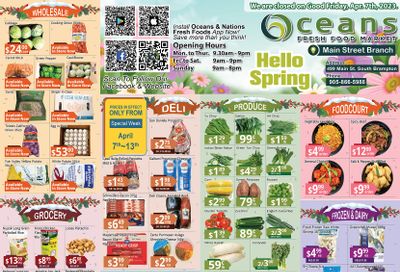 Oceans Fresh Food Market (Main St., Brampton) Flyer April 7 to 13