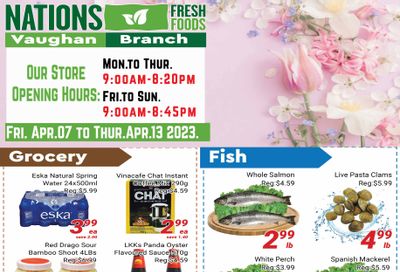 Nations Fresh Foods (Vaughan) Flyer April 7 to 13