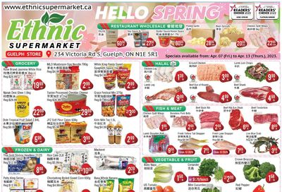 Ethnic Supermarket (Guelph) Flyer April 7 to 13