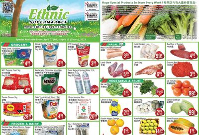 Ethnic Supermarket (Milton) Flyer April 7 to 13