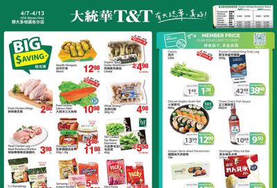 T&T Supermarket (GTA) Flyer April 7 to 13