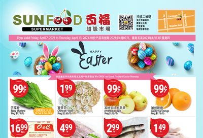 Sunfood Supermarket Flyer April 7 to 13