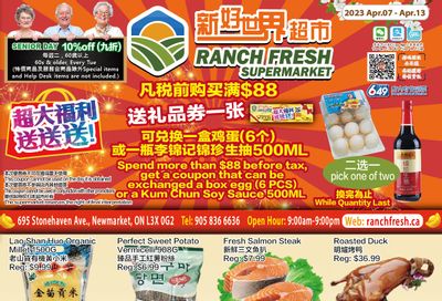 Ranch Fresh Supermarket Flyer April 7 to 13