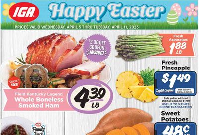 IGA (KY) Weekly Ad Flyer Specials April 5 to April 11, 2023