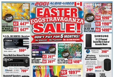 2001 Audio Video Flyer April 7 to 13