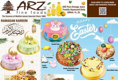 Arz Fine Foods Flyer April 6 to 13