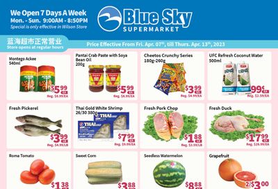 Blue Sky Supermarket (North York) Flyer April 7 to 13
