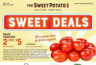 The Sweet Potato Flyer April 6 to 13
