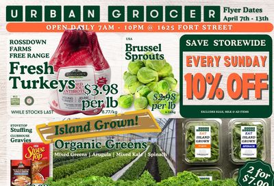 Urban Grocer Flyer April 7 to 13