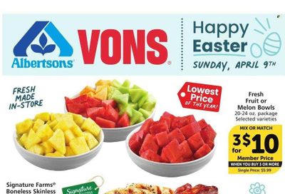 Vons (CA) Weekly Ad Flyer Specials April 5 to April 11, 2023