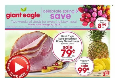 Giant Eagle (OH) Weekly Ad Flyer Specials March 30 to April 5, 2023