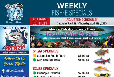 Big Al's (Mississauga) Weekly Specials April 8 to 13