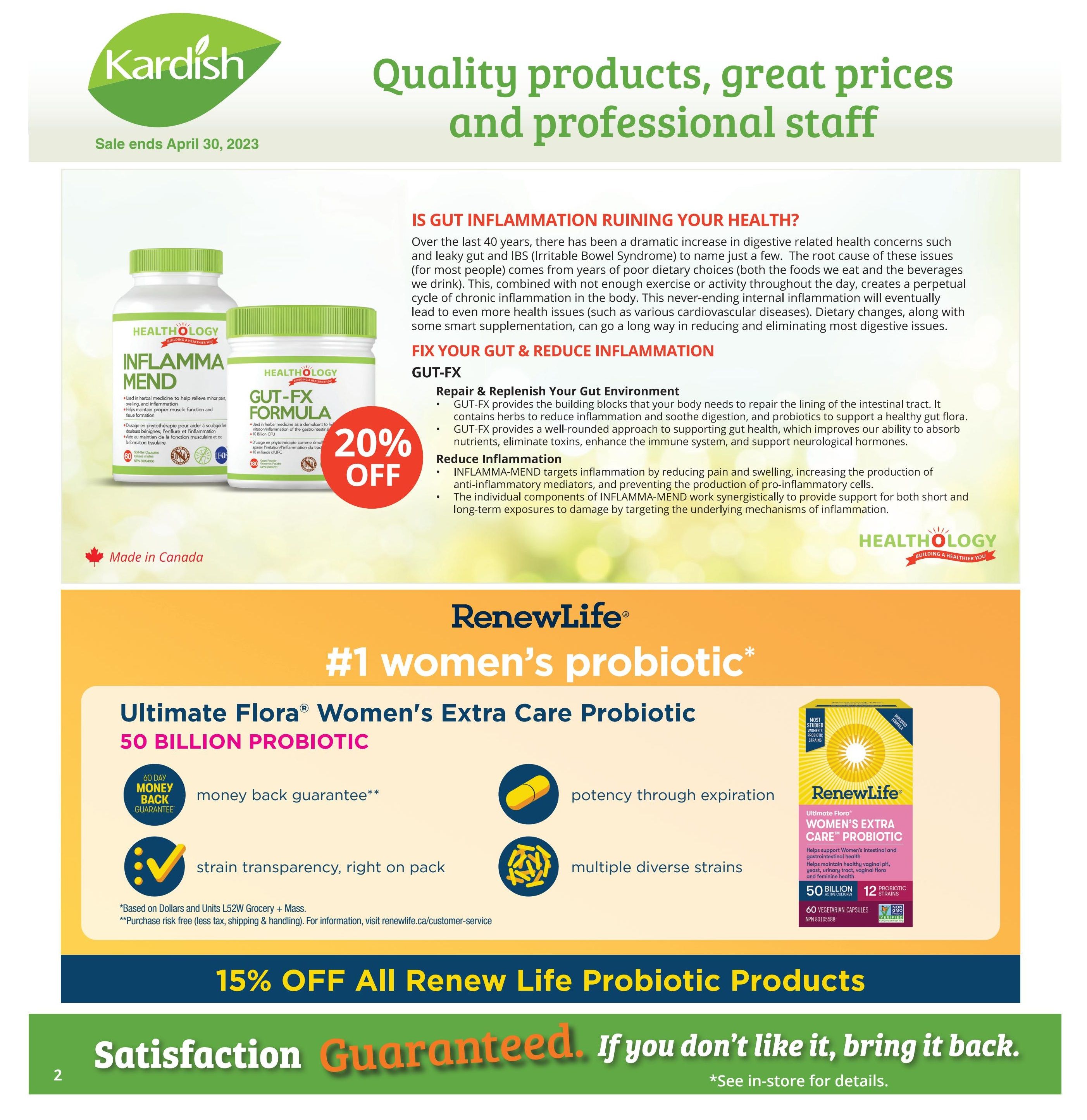 Kardish Flyer April 1 to 30
