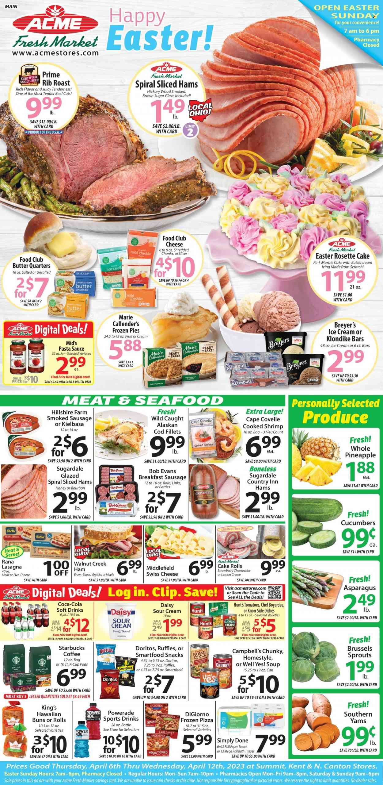 ACME Fresh Market Weekly Ad Flyer Specials April 6 to April 12, 2023