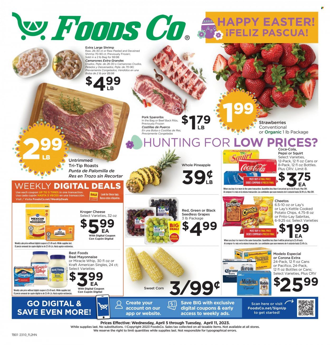 Foods Co (CA, OH, VA) Weekly Ad Flyer Specials April 5 to April 11, 2023