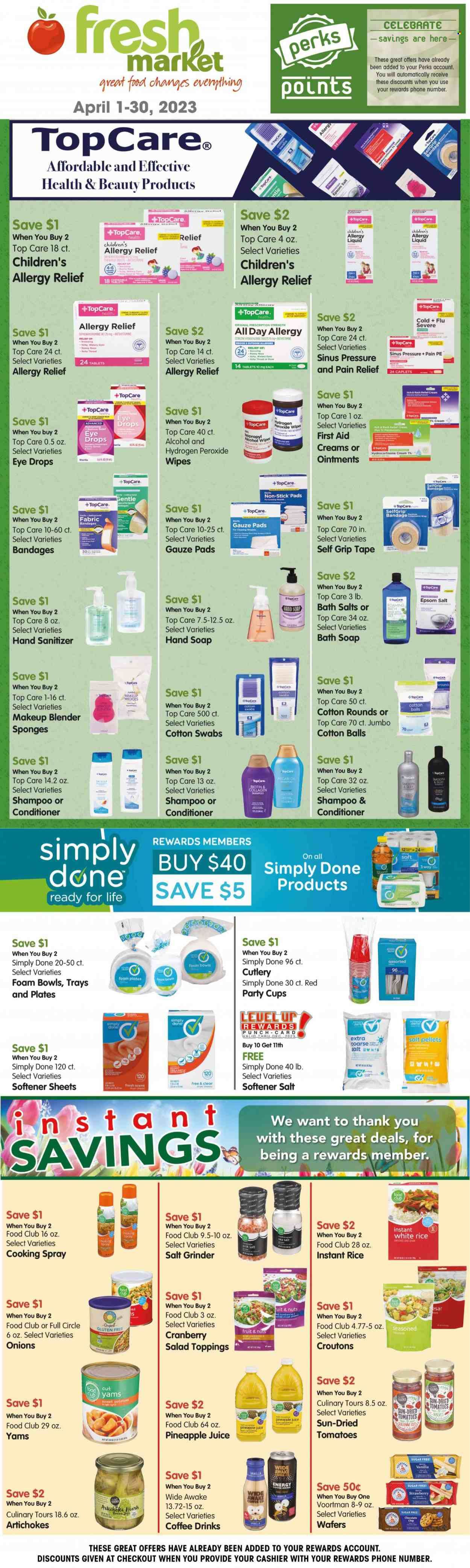 Fresh Market (UT) Weekly Ad Flyer Specials April 1 to April 30, 2023