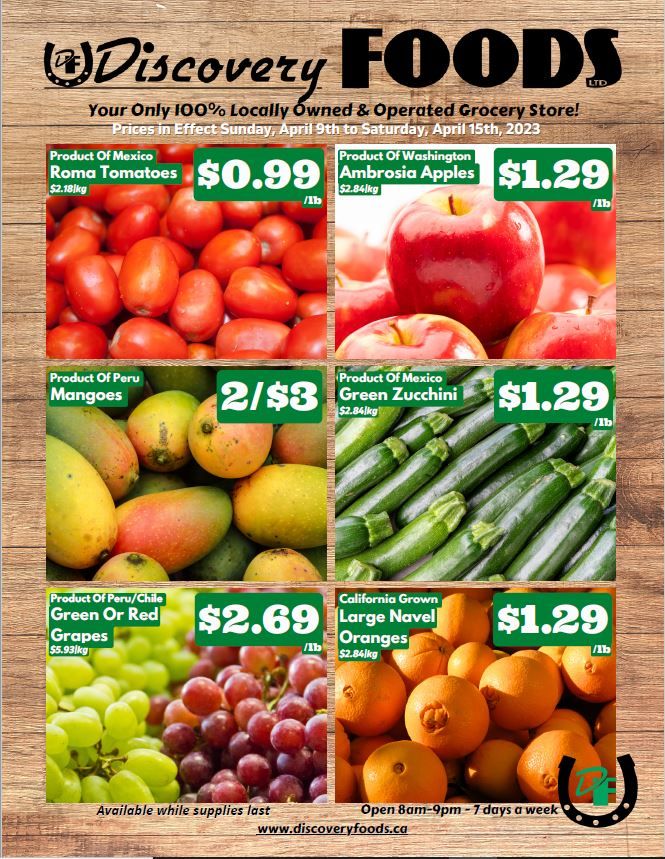 Discovery Foods Flyer April 9 to 15