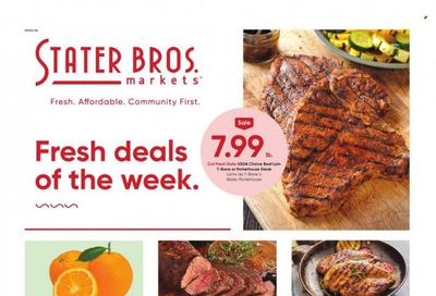 Stater Bros. (CA) Weekly Ad Flyer Specials April 12 to April 18, 2023