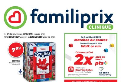Familiprix Clinique Flyer April 13 to 19