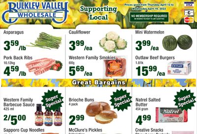 Bulkley Valley Wholesale Flyer April 13 to 19