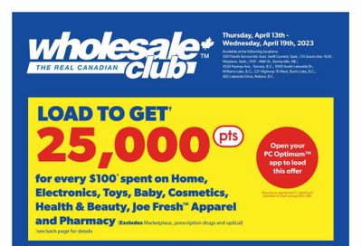 Real Canadian Wholesale Club Flyer April 13 to 19