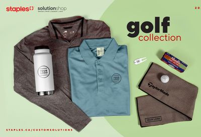 Staples Golf Collection Flyer April 7 to September 30