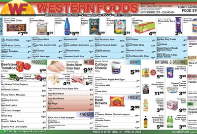 Western Foods Flyer April 12 to 18