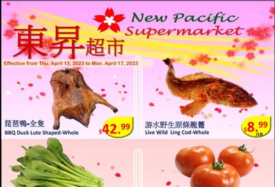 New Pacific Supermarket Flyer April 13 to 17