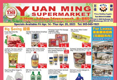 Yuan Ming Supermarket Flyer April 14 to 20