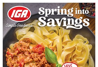 IGA Stores of BC Flyer April 14 to 20