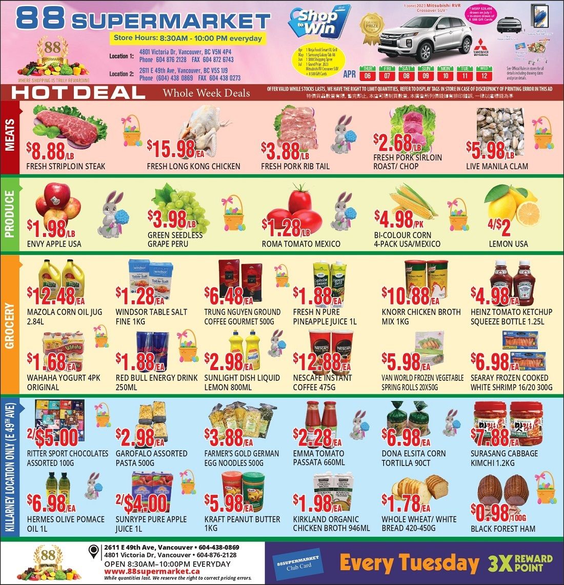 88 Supermarket Flyer April 13 to 19