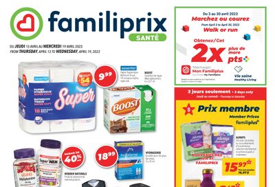Familiprix Sante Flyer April 13 to 19