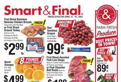 Smart & Final (CA) Weekly Ad Flyer Specials April 12 to April 18, 2023