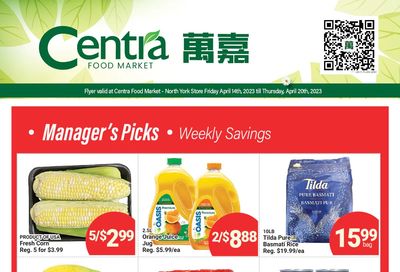 Centra Foods (North York) Flyer April 14 to 20