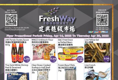 FreshWay Foodmart Flyer April 14 to 20