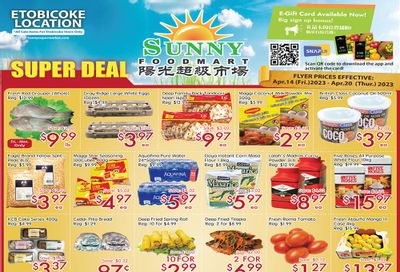 Sunny Foodmart (Etobicoke) Flyer April 14 to 20