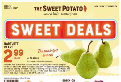 The Sweet Potato Flyer April 14 to 27