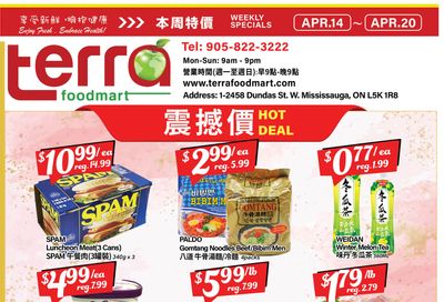 Terra Foodmart Flyer April 14 to 20