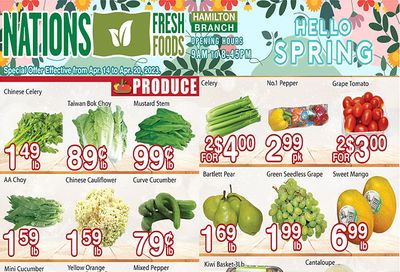 Nations Fresh Foods (Hamilton) Flyer April 14 to 20