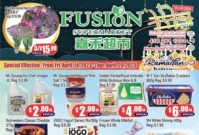 Fusion Supermarket Flyer April 14 to 20