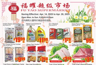 Fu Yao Supermarket Flyer April 14 to 20