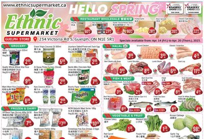 Ethnic Supermarket (Guelph) Flyer April 14 to 20