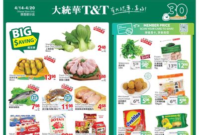 T&T Supermarket (Ottawa) Flyer April 14 to 20